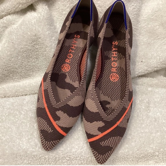 Rothy's Taupe Camo The Original Point Size 9 - Picture 2 of 6